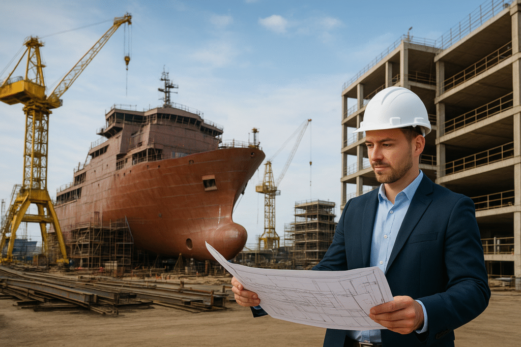 Da Construção Naval à Civil: Os Bastidores dos Projetos que Moldam o Futuro Industrial Europeu 1 Da Construção Naval à Civil Os Bastidores dos Projetos que Moldam o Futuro Industrial Europeu